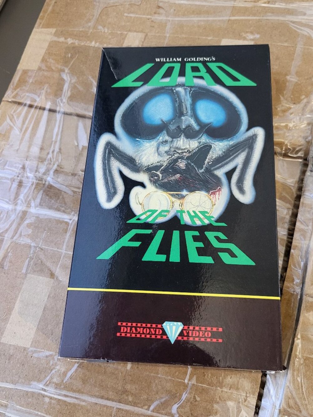 Lord of the Flies VHS - 1963 Peter Brook / Golding - RARE Diamond Video Release